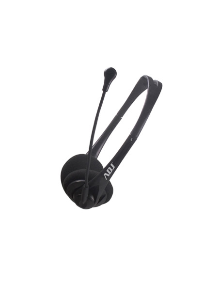 CUFFIA C/MICROFONO USB BK AGILE ADJ