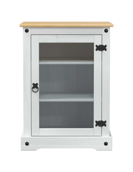 Mobile HiFi Bianco 60 x 50 x 82 cm Pino massello