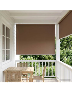 Voletta a rullo con protezione UV Tortora 120 x 230 cm