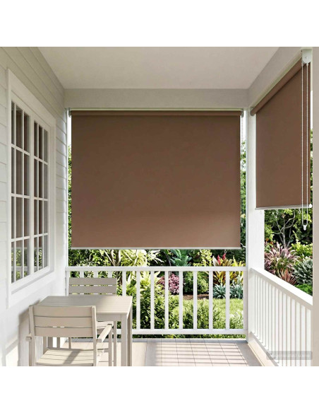 Voletta a rullo con protezione UV Tortora 160 x 230 cm