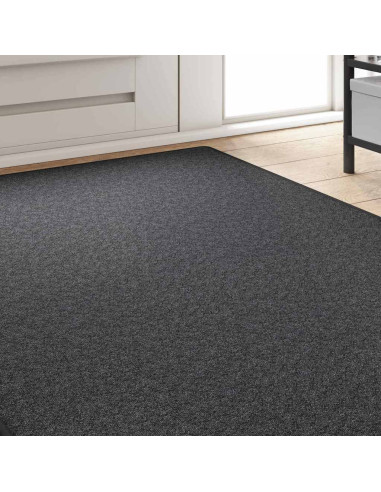 Runner in Moquette Grigio scuro 100 x 300 cm 100% Polipropilene