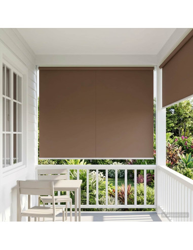 Voletta a rullo con protezione UV Tortora 160 x 140 cm