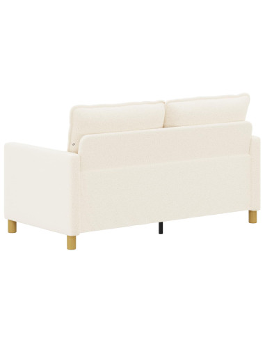 Divano Crema 156 x 81 x 87,5 cm Tessuto