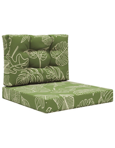 Cuscino per divano da esterno 2 pcs Design a foglia Poliestere