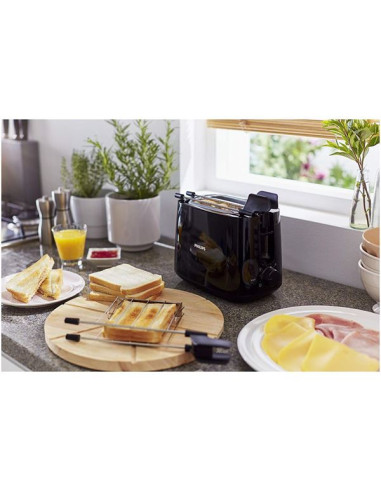 PHILIPS TOSTAPANE 600W NERO