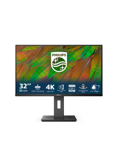 PHILIPS MONITOR 32 LED VA 4K UHD 16:9 4MS 350 CDM, PIVOT, DP/HDMI, MULTIMEDIALE