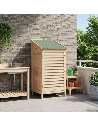 Capanno da Giardino Naturale 59 x 56 x 113,5 cm