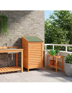 Capanno da Giardino Marrone 59 x 56 x 113,5 cm