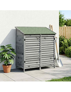 Capanno da Giardino Grigio 106 x 56 x 113,5 cm