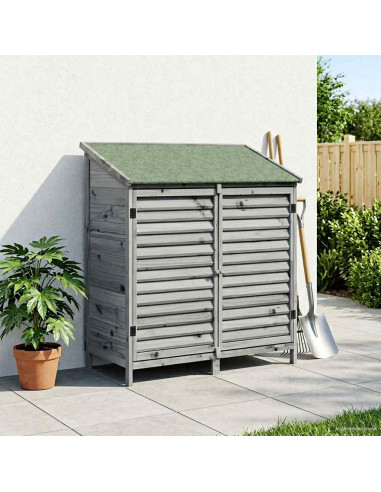 Capanno da Giardino Grigio 106 x 56 x 113,5 cm