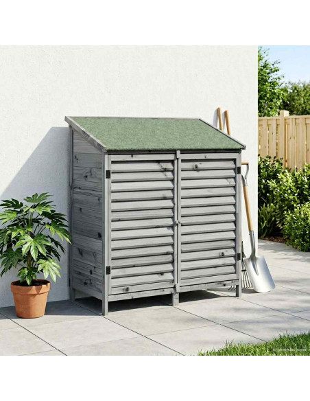 Capanno da Giardino Grigio 106 x 56 x 113,5 cm