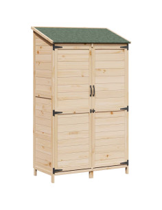 Capanno da Giardino Naturale 106,5 x 56 x 176 cm 2