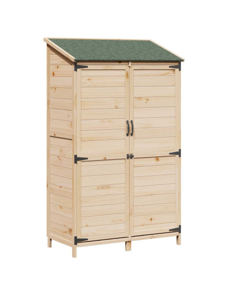 Capanno da Giardino Naturale 106,5 x 56 x 176 cm
