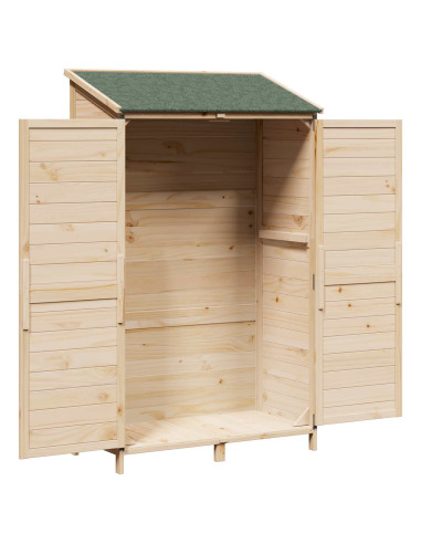 Capanno da Giardino Naturale 106,5 x 56 x 176 cm
