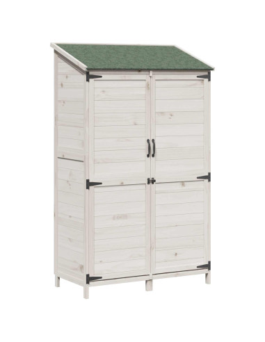 Capanno da Giardino Bianco 106,5 x 56 x 176 cm