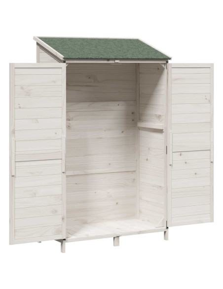 Capanno da Giardino Bianco 106,5 x 56 x 176 cm
