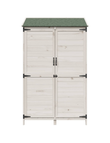 Capanno da Giardino Bianco 106,5 x 56 x 176 cm