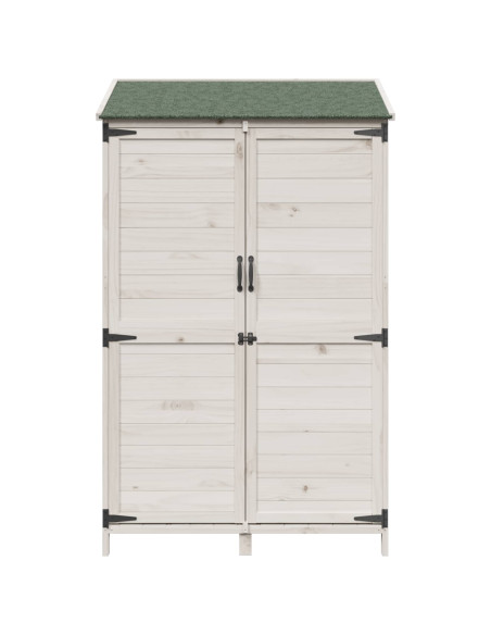 Capanno da Giardino Bianco 106,5 x 56 x 176 cm