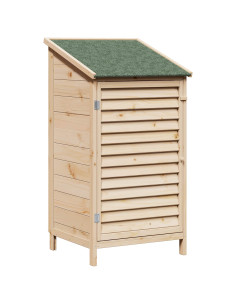 Capanno da Giardino Naturale 59 x 56 x 113,5 cm 2