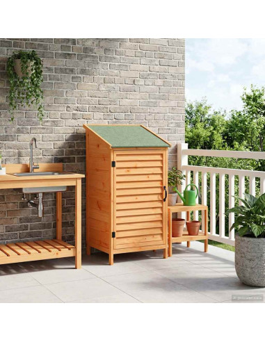 Capanno da Giardino Marrone 59 x 56 x 113,5 cm