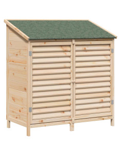 Capanno da Giardino Naturale 106 x 56 x 113,5 cm 2