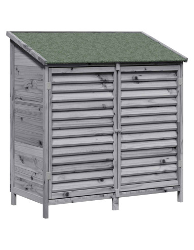 Capanno da Giardino Grigio 106 x 56 x 113,5 cm