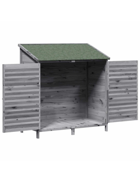 Capanno da Giardino Grigio 106 x 56 x 113,5 cm