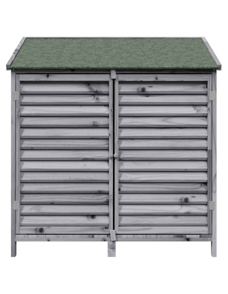 Capanno da Giardino Grigio 106 x 56 x 113,5 cm