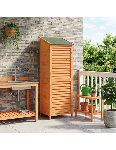 Capanno da Giardino Marrone 59 x 56 x 176 cm