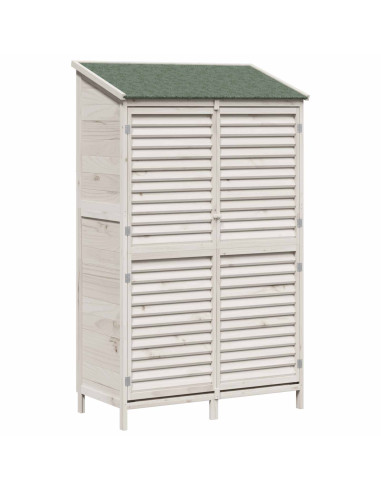 Capanno da Giardino Bianco 106 x 56 x 176,5 cm