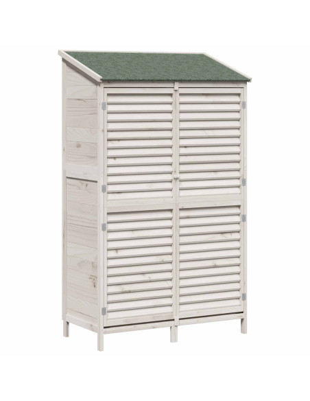 Capanno da Giardino Bianco 106 x 56 x 176,5 cm