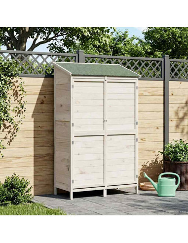 Capanno da Giardino Bianco 106 x 56 x 176,5 cm