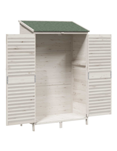 Capanno da Giardino Bianco 106 x 56 x 176,5 cm