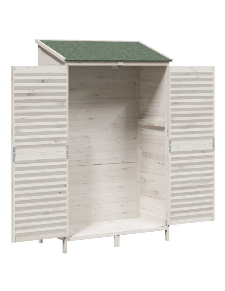 Capanno da Giardino Bianco 106 x 56 x 176,5 cm