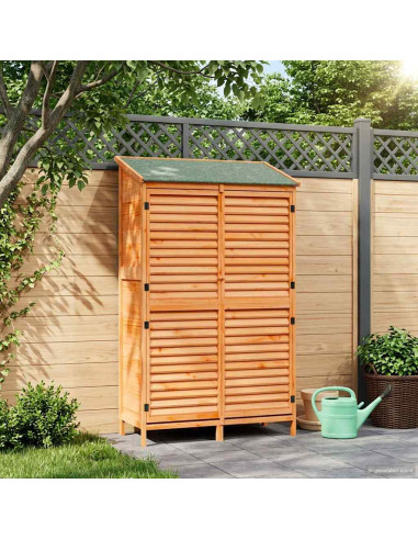 Capanno da Giardino Marrone 106 x 56 x 176,5 cm