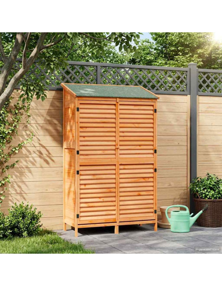 Capanno da Giardino Marrone 106 x 56 x 176,5 cm