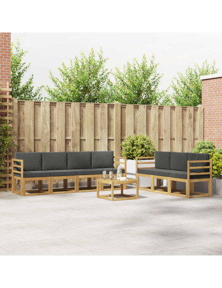 Set di divani da esterno 7 pcs