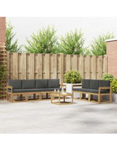 Set di divani da esterno 7 pcs