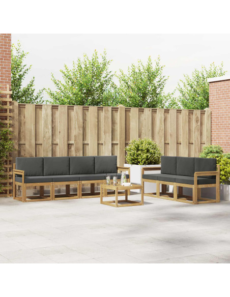 Set di divani da esterno 7 pcs