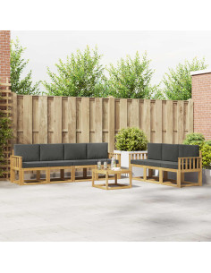 Set di divani da esterno 7 pcs
