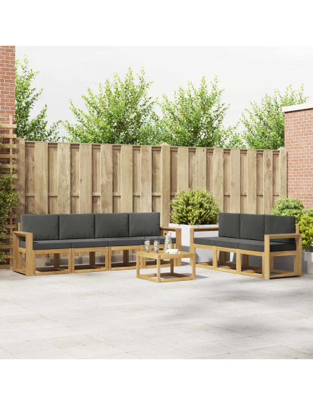 Set di divani da esterno 7 pcs