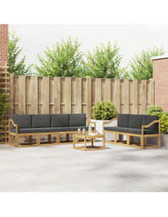 Set di divani da esterno 7 pcs