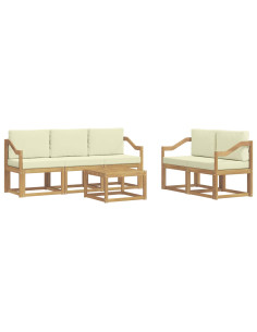 Set di divani da esterno 6 pcs 2