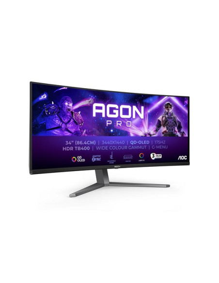 34 MONITOR QD-OLED 3840X2160 REG H