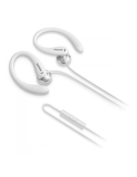 CUFFIE SPORTIVE IN-EAR CON MICROFONO WHITE