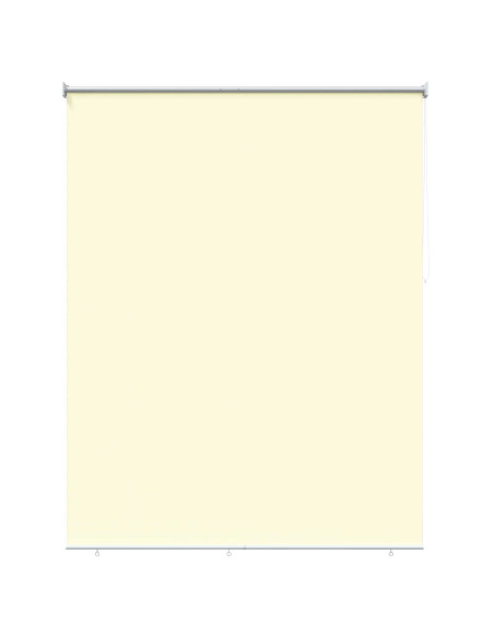 Voletta a rullo con protezione UV Crema 180 x 140 cm Poliestere