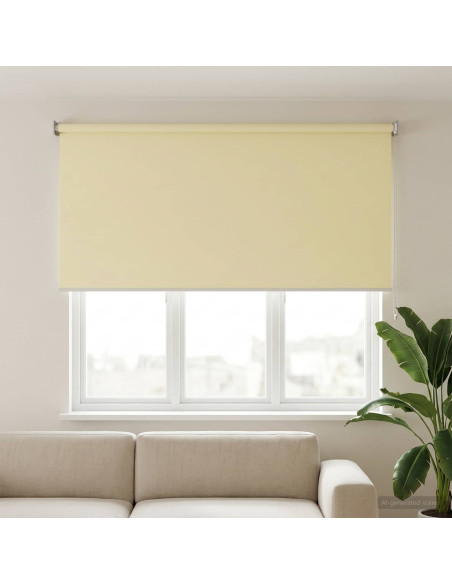 Voletta a rullo con protezione UV Crema 200 x 140 cm Poliestere