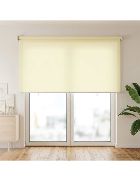 Voletta a rullo con protezione UV Crema 100 x 230 cm Poliestere
