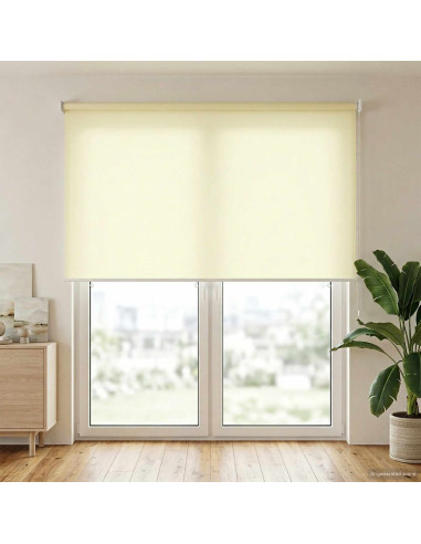 Voletta a rullo con protezione UV Crema 160 x 230 cm Poliestere