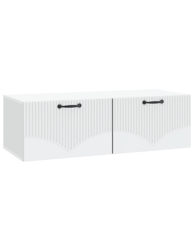 Mobile Porta TV da Muro Bianco 98 x 41 x 30 cm